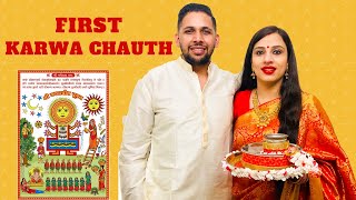 Our FIRST Karwa Chauth Vlog | USA | Dope Duhoons