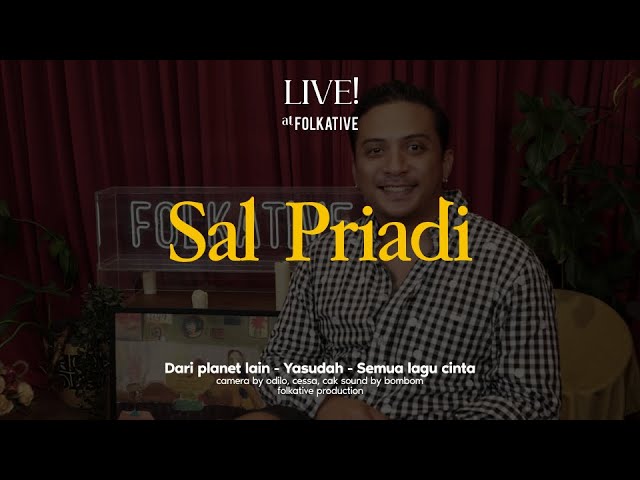 Sal Priadi Acoustic Session | Live! at Folkative class=