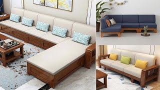 Top 100 Wooden Sofa Designs Ideas 2024 | Modern Wooden Sofa Set Design Ideas | Wooden Furniture