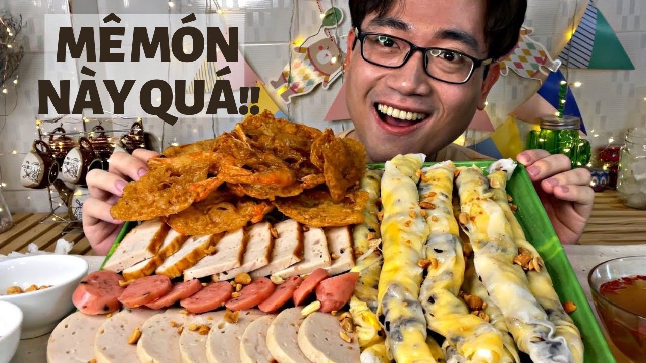 Mê Mẫn Mâm Bánh Cuốn Trứng Nóng Hổi Với Dàn Topping Siêu Đỉnh Bánh Tôm, Chả Quế, Chả Lụa, Nem Chua..