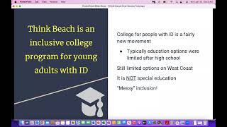 Think Beach Peer Mentor Training Video