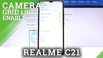 How to Use Camera Grid Lines on REALME C21 – Turn On Grid Lines