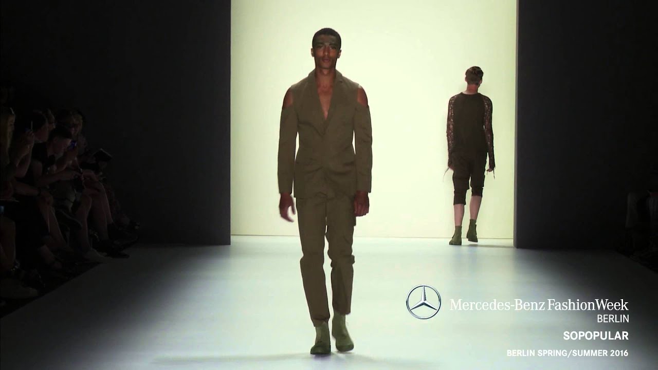 SOPOPULAR - MERCEDES-BENZ FASHION WEEK BERLIN SS2016