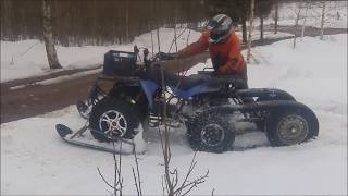 Konvertera ATV till snöskoter
