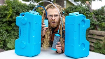 GALLONS of Filtered Water! | Sagan Life AquaBrick Review!
