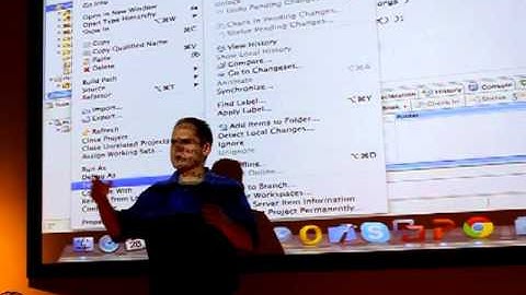 Martin Woodward, Microsoft, presents Eclipse and Microsoft Team Foundation Server, 2 of 3