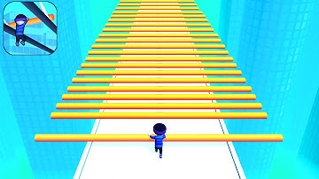 Satisfying Mobile Games: Roof Rails, Ladder Masters, Cowd Number Run, Gun Clash, Ball Run 2048...