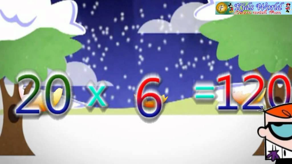 Multiplication Table of 20 - YouTube