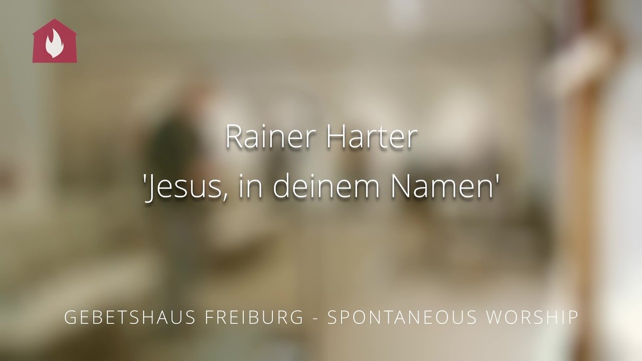 Jesus, in deinem Namen (spontane Anbetung aus dem Gebetsraum) - YouTube