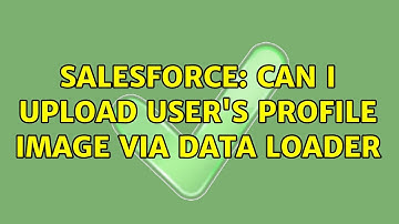 Salesforce: Can I upload user