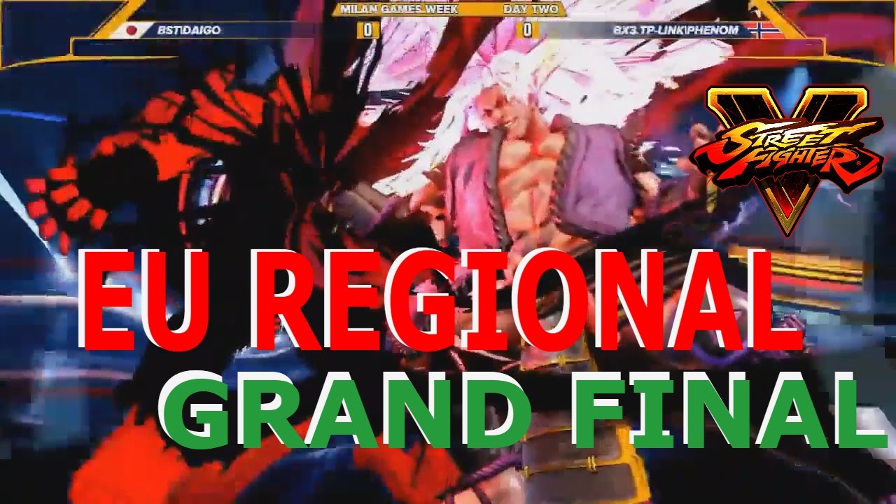 SF5 - MGW 2016 EU Regional Grand Final - Daigo Umehara vs TP Link ...