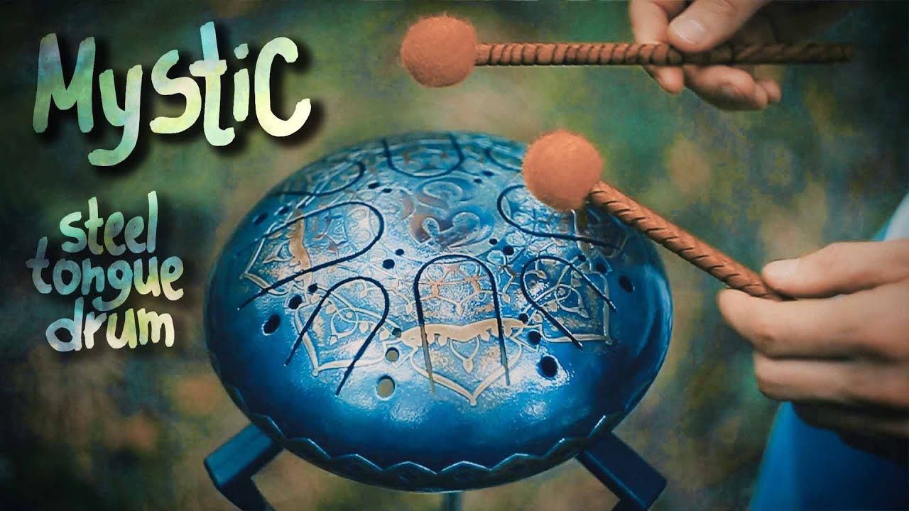 Little F-minor "Mystic" / Steel Tongue Drum 9 inch / Глюкофон 22 см