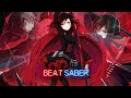 Beat Saber - RWBY - Red Like Roses Part 1 and 2 - Expert FULL COMBO