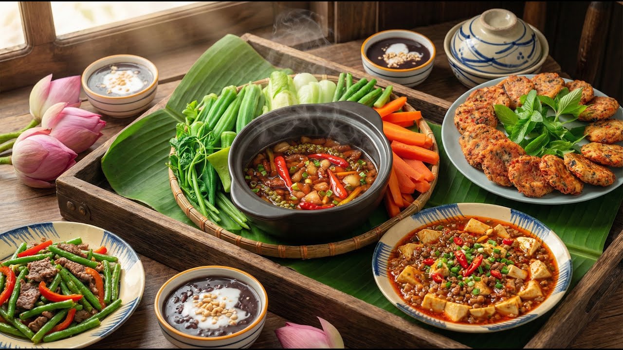 Cô Ba Hôm Nay Ăn Gì ? - Tập 9 : Kho quẹt mà kết hợp với mấy món này thì cơm nồi nào cũng hết!