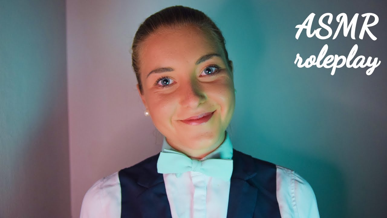 ASMR roleplay ⭐ CHECK-IN v pětihvězdičkovém HOTELU ⭐ recepce | ASMR CZ