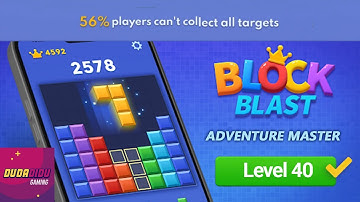 Level 40 - Block Blast - 56% Player feel this level is hard | Walkthrough | Android Games