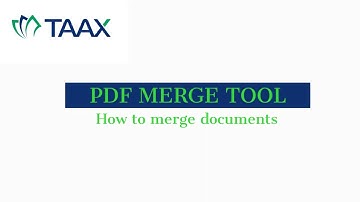 PDF Merge Tool
