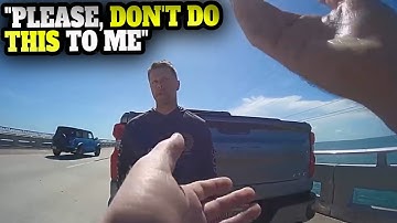 Drunk ICE Agent Begs and Cries for Mercy from Cop During DUI