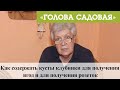 Голова садовая - Как содержать кусты клубники для получения ягод и для получения розеток