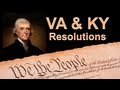 The Virginia and Kentucky Resolutions