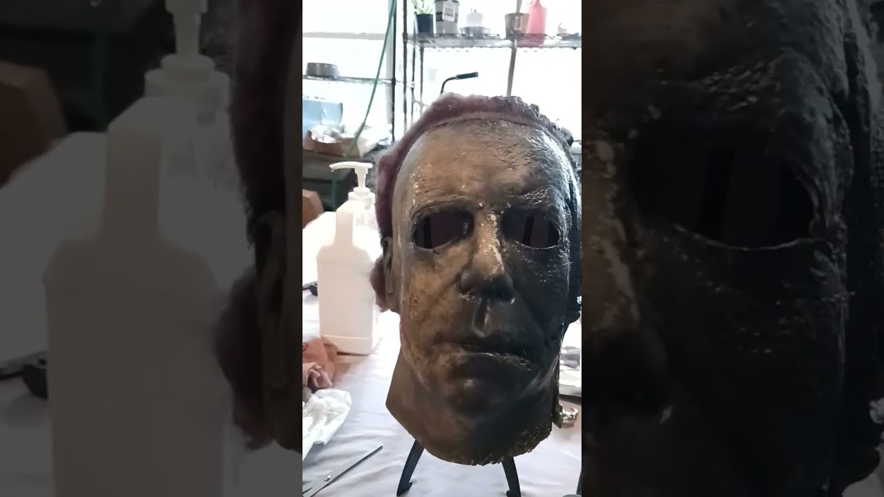 Rehaul Halloween Kills mask part 2. #halloweenkills #michaelmyers  #halloween #halloweenkillsmask