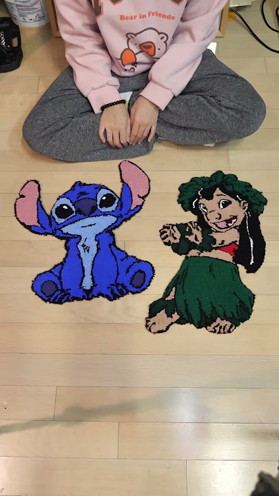 Stitch As a Rug? Well...