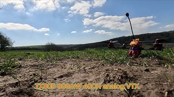 PandaRC VT5804 BAT 40CH 2.5W 1.3W 25mW 400mW 800mW 1500mW 2500mW 7 inch FPV Transmitter FPV