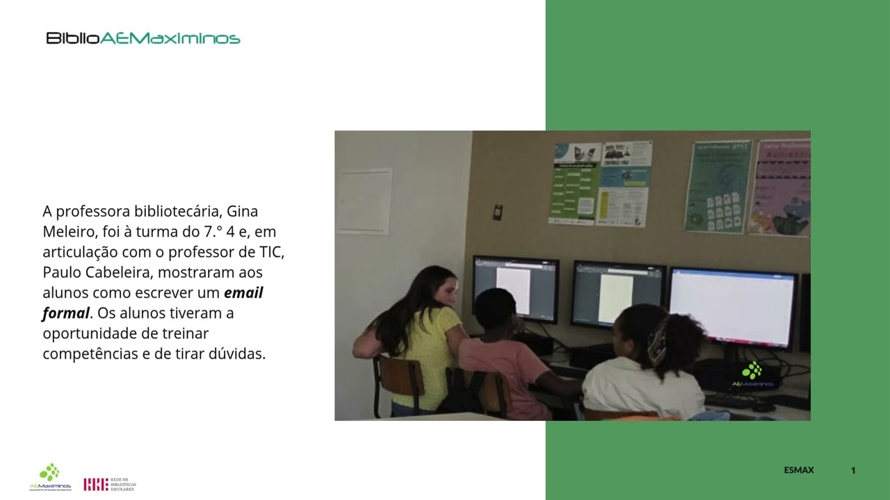 Email formal: 7º4 - ESMAX