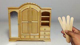 Como Hacer Muebles Miniatura Para Casa De Muñecas  Miniature Wardrobe