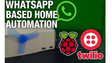 WhatsApp-Based Home Automation using Raspberry Pi & Python | IoT Mini Project @satyajitpanda99