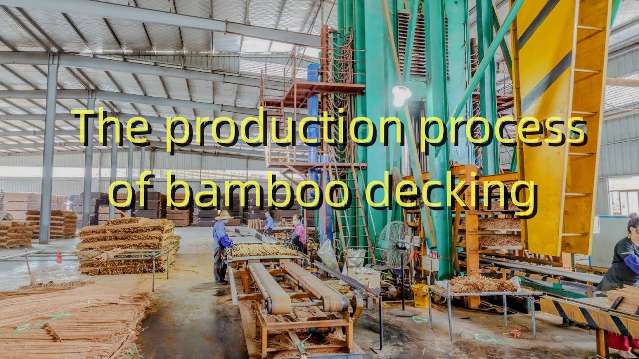 Bamboo Decking Production Process丨Decking Manufacturer