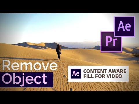 How to Remove a Person from your Drone Shot with Adobe After Effects "Content Aware Fill"