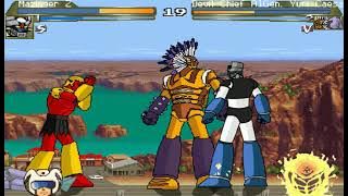 MAZINGER Z VS 3 BESTIAS MECANICAS