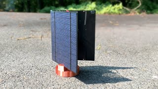 World's simplest sun tracker.