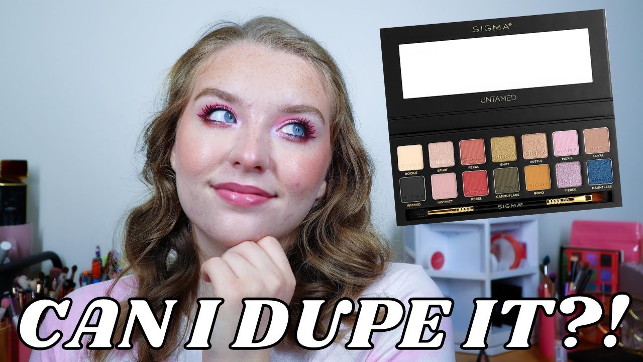 SIGMA UNTAMED DUPE || Finding dupes in my own collection!