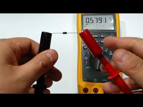 디지털 멀티미터 (Multimeter) 를 이용한 다이오드 (diode) test 방법
