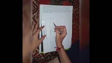 Engineering graphics section of solids square prism