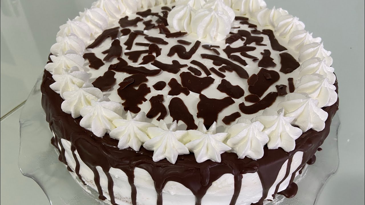 YAŞ PASTA TARİFİ💯TAMAMI EVLERDE OLAN MALZEMELERDEN👈Doğum Günü Pastası🔝