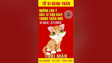 Tuổi Mão: Các ngày cần chú ý trong tuần mới (26/6 - 2/07/2023)