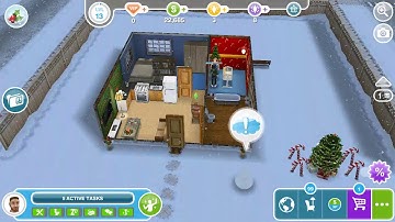 The Sims Freeplay - Snow Problem / Finish Snowman