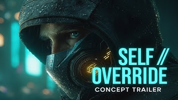 SELF // OVERRIDE | AI Cyberpunk Short Film (Concept Trailer)