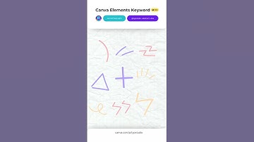 Canva Elements Keyword | Abstract Line Element