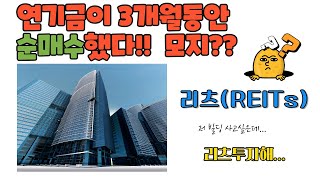 8월30일 2년 만에 &#39;大 리츠&#39; 등장…&quot;리츠 IPO 봇물, 큰장 선다&quot;연기금이 너무 많이 사랑하는 리츠관련주,3달째 순매수행진,롯데리츠,신한알파리츠,제이알글로벌리츠,