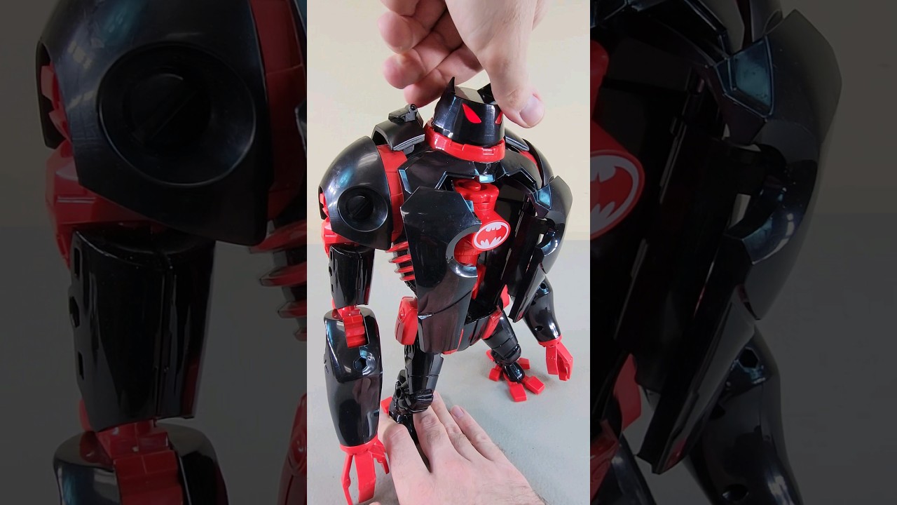 Batman Robot The Brave And The Bold Proto Bat Bot Collectible ASMR