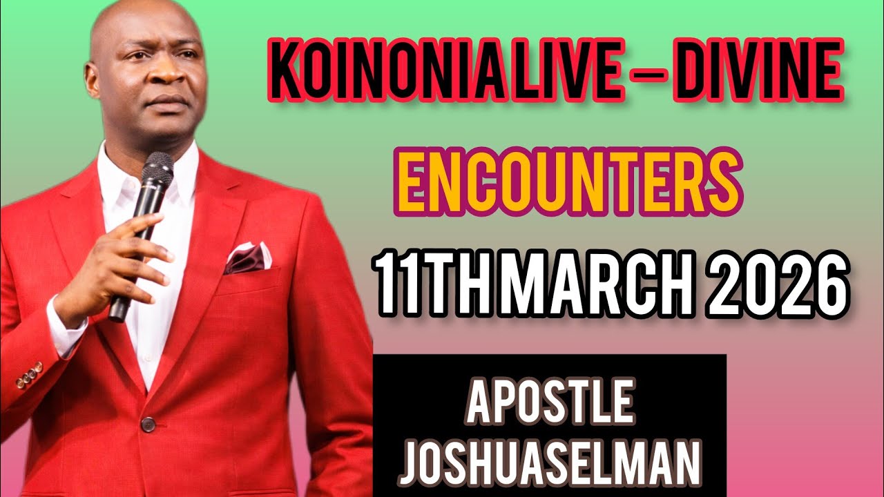 🔥 Apostle Joshua Selman 2026 Sermons, Morning & Midnight Prayers | Koinonia Live Messages 🔥