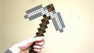 LEGO Stone Pickaxe - Minecraft