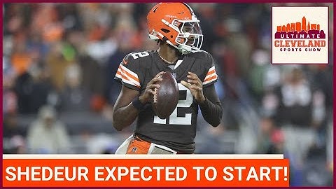 How much will a week of reps with the first team help Shedeur Sanders in his first career NFL start?