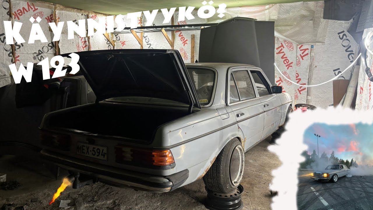 W123 Kesäksi Ajoon?