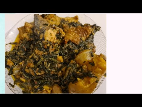 how to cook vegetables soup/spinach  recipe