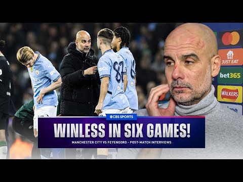 Pep Guardiola speaks after Man City capitulate AGAIN | Man City vs Feyenoord | Post-match Interviews